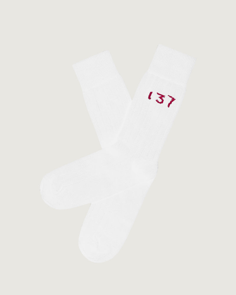 137 Sock White